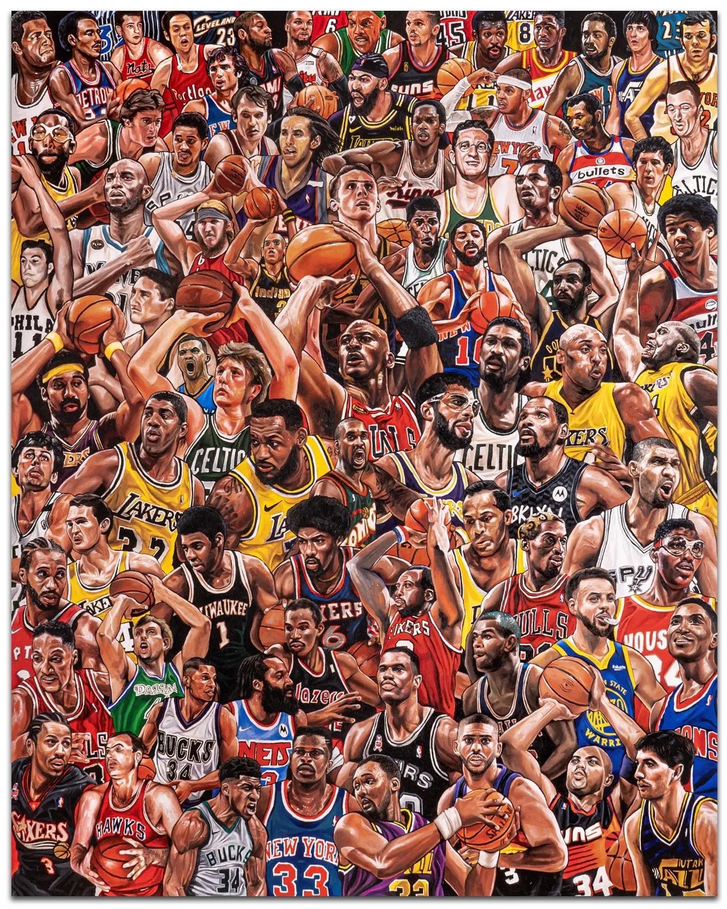 你是因?yàn)槟膫€(gè)球星或哪場比賽愛上的NBA？